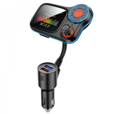 China T831 Car Charger Mp3 Player QC3.0 Fast Charge BT5.0 FM Transmitter Hands-Free Call en venta