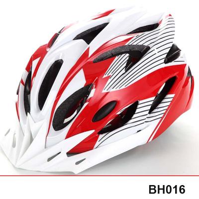 China BH016  integrated Bicycle helmet EPS,PVC ,PC for sale