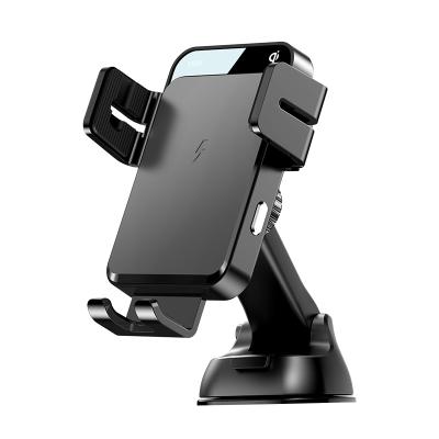 China Wholesale JR-ZS219 2021 2021 Wholesale JR-ZS219 2021 Car 15W Qi Phone Holder New Pterosaur Adjustable Wireless Fast Charging Gyro Bracket for sale