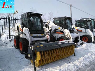 China China wheel loader Angle Broom Sweeper & Cleaner skid steer sweeper for sale