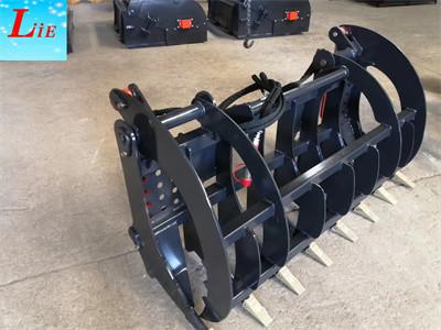 China skid steer grass grapple attachments skid loader grapple attachments for sale