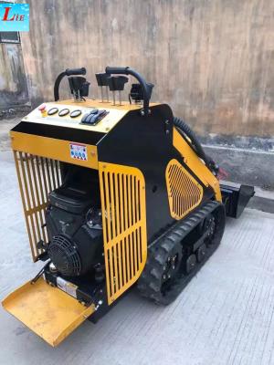 China Household Machinery Wheel Backhoe Mini Skid Steer Loader for Push Snow Small Machine for sale