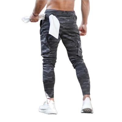 China Anti-Wrinkle 2021 100% Cotton Towel Jogger Sports Hanging Pants Men's Fitness Sports Pants for sale