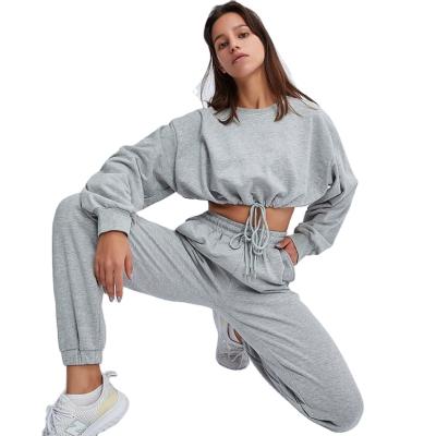 China Other High Quality Sweatpants Home Pants Teams Solid Casual Sports Women Tracksuit 2 Piece Set Sweatshirts Pullover Hoodies Pants for sale