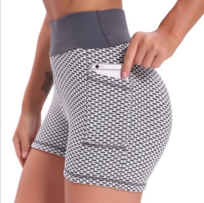 China More new crack! crack! Breathable Ruler Butt Lift Yoga With Pockets For Women Workout High Waist Sports Short Leggings for sale