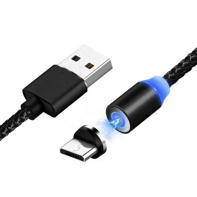 China MP3/MP4 Player SUNLINE QC3.0 USB Magnetic Fast Charging 3A Data Cable Fast Charging Cable With Micro Connector for sale