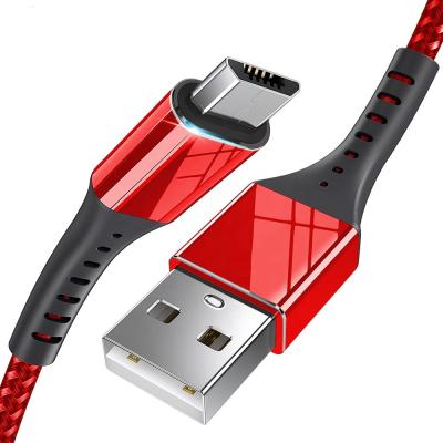 China MP3/MP4 Player SUNLINE 2019 Hot 3A Braided Micro USB Cable For Android/Hua Wei /Xiao MI Fast Charging Data Cable For Sam Sung for sale