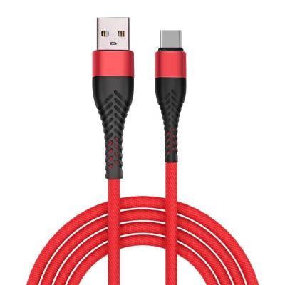 China MP3/MP4 Player SUNLINE Swing High Quality Nylon Braided USB A 2.0 To Flexible Type C USB C Fast Charger Cable for sale