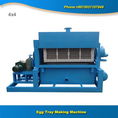 China 4x4 3000pcs  semi automatic manual egg tray machine price for sale