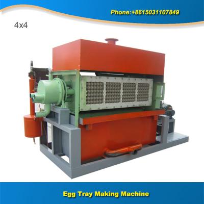 China 4x4 2500pcs Full automatic egg tray machine price in pakistan for sale