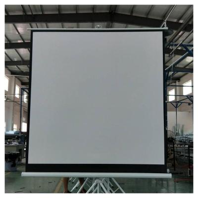 China Win 1.0 High Quality Screen Matte White Projection Tripod HD Floor Stand Adjustable Projector Screens for sale