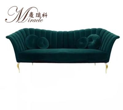 China Chesterfield SOFA Modern Furniture Chesterfield Couch Velvet Living Room Sofa for sale