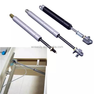 China Adjustable Controllable Cylinder Pneumatic Cylinder Damper Lockable Strut With Learn Table for sale