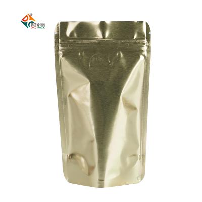 China Glossy 2.5kg Moisture Proof DXC Stand Up Pouch Coffee Bag Snacks Storage Bags for sale