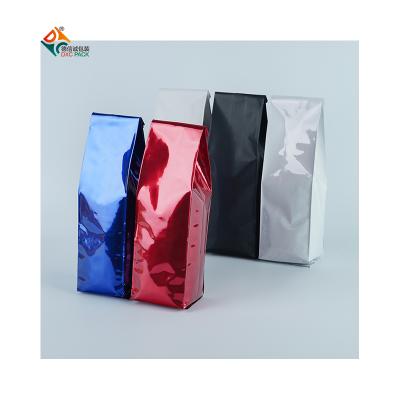 China DXC 60g Glossy Moisture Proof Gusset Side Pouch For Food Pouch Coffee Bags Package for sale