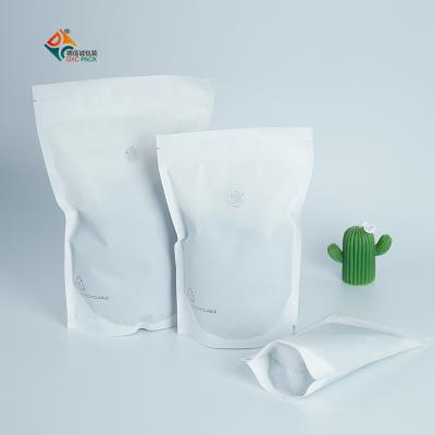 China DXC Moisture Proof 500g Stand Up Pouch With Zipper Pouch Sack Coffee Bag Recycled Materials for sale