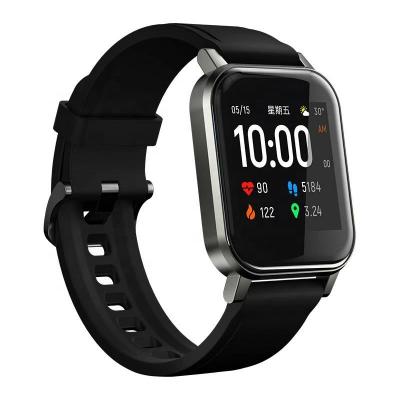 China Portable Premium Material Durable Touch Screen Square Touch Smart Watch With Battery for sale