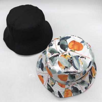 China High Quality Bucket Hat Reversible Tie Paint Character Ink Sun Hat Dye Fisherman for sale