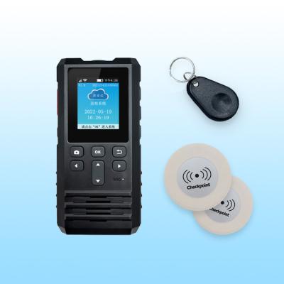 China Security Guard Patrol Android RFID GPS Position Patrol Systems NFC Guard Tour System With Walkie Talkies for sale