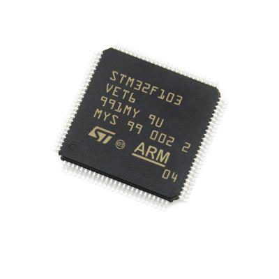 China Customer Service Contact New Original Purechip STM32F105RBT6 32-bit ARM MCU M3 RISC 128KB 2.5V/3.3V Flash LQFP-64Pin STM32F105RBT6 for sale