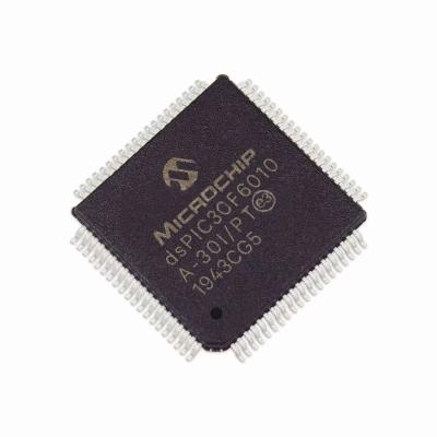 China New &Original Purechip dsPIC30F6010A-30I/PT QFP80 standard in electronic components stock integrated circuit IC dsPIC30F6010A-30I/PT for sale