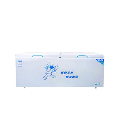 China Commercial Single-temperature display chest freezer for sale home/restaurant/supermarket for sale