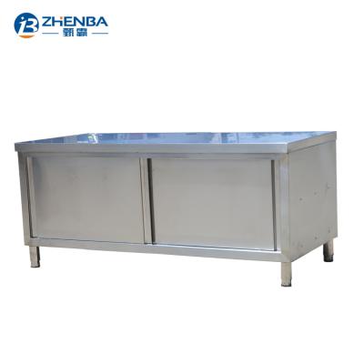 China Commercial kitchen China made stainless steel kitchen work table with warranty and insurance for sale