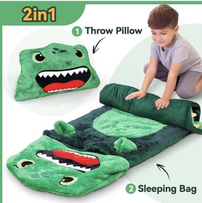 Chine Sac de couchage à thème animal polyester lavable à la machine pour les fêtes pour enfants à vendre