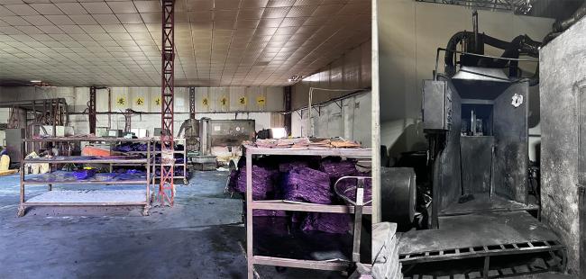 Independent black masterbatch production factory