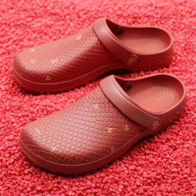 China Odourless Red Color EVA Masterbatch For Foam Heat Resistance Flame Retardant for sale