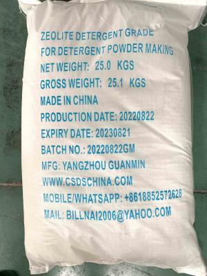 China zeolite detergent grade for detergent powder making with very low price from factory sales à venda