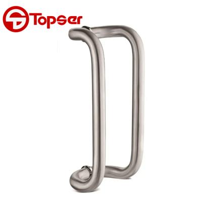 China Door Stainless Steel Curved Shape Door Handle for sale