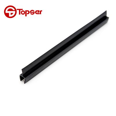 China Black Color Glass Color Factory Price Door PVC Waterproof Rubber Strip For Shower Door, Sliding Door for sale