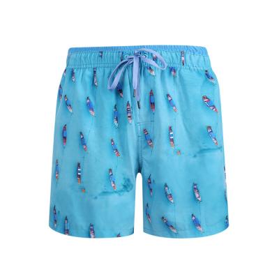 China OEM Factory QUICK DRY Ship Printed Customer Design Mens Beach Shorts for sale