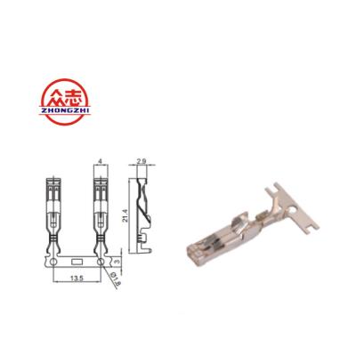 China 0.5-0.75mmÂ ² Cheap Price DJ622 - Hot Selling China Zhejiang Zhongzhi Female Auto Connector 0.6A F-3 X Lug for sale