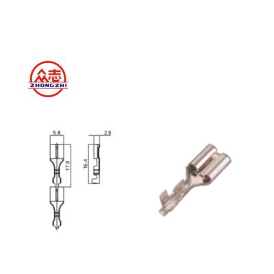 China 0.5-1.0mmÂ ² Cheap Price DJ623 - Hot Selling W4.8A Female Auto Connector China Zhejiang Zhongzhi Female Spade for sale