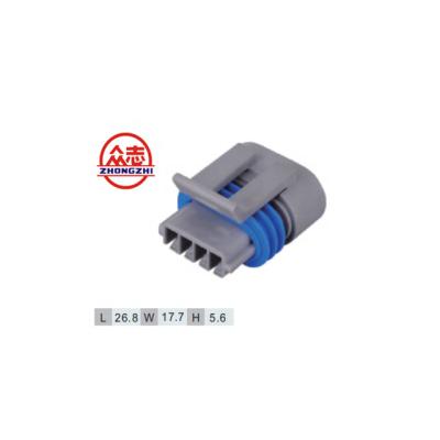 China Automobile Zhejiang Zhongzhi Automotive 12162834 PBT Female Connector 4 Pins Electrical Wiring Connector for sale