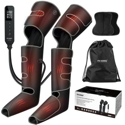 China OEM Leg Air Leg Massager Boots With Heat Circulation Machine Leg Recovery System Relief Muscle Air Compression Foot Leg Massager for sale