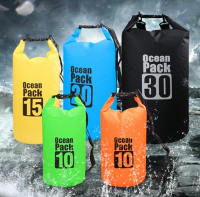 China Hot Selling Factory Price Water Proof Outdoor Waterproof Dry Backpack Water Floating Bag For Rafting River Boating Kayaking for sale