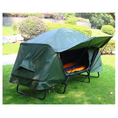 China 2021 Hot Selling Camouflage/Field Game Portable Waterproof Camping Tent Bed With Cheap Price for sale