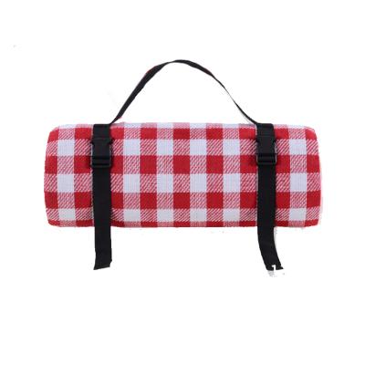 China Outdoor Factory Price Water Resistant Canvas Oversized Beach Blanket Camping Picnic Mat for sale