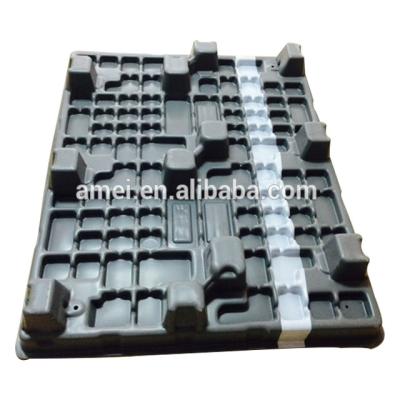 China HDPE Customized HDPE Thermoforming Reusable Plastic Pallet Warehouse Plastic Pallet for sale