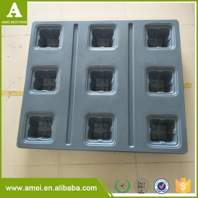 China Euro Industrial Cheap Heavy Duty Standard Durable Storage Plastic Pallet Eco-friendly HDPE For Logistic for sale