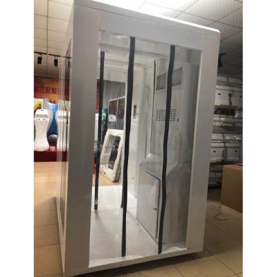 China Convenient new mobile temperature measurement spray sterilization disinfection chamber disinfection cabinet automatic disinfection channel for sale