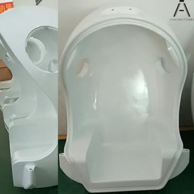 China ABS OEM ABS Vacuum Form Infusion Hospital Nursing Chair Isolation Plastic Medical Reclining Folding Chair for sale