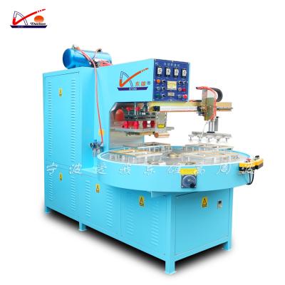 China Hotels semi-automatic high frequency plastic welding equipment for blister packing machine for sale