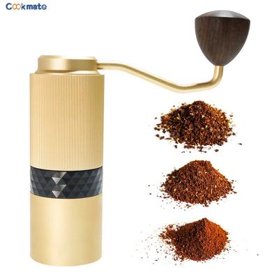 China PORTABLE Stainless Steel Hand With Adjustable Setting Coffee Grinder Available Amazon Stock for sale