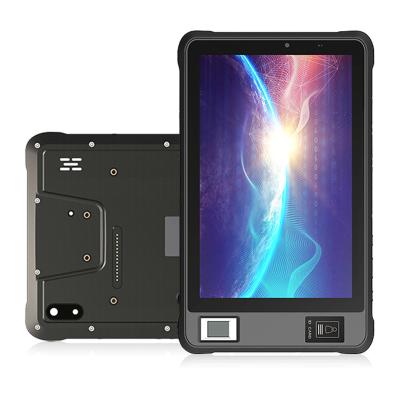 China Waterproof Cheap IP67 1000 Nits Android Sunlight Readable Industrial Rugged Tablet 5G 4G Tablet PCs NFC RFID Fingerprint QR Barcode GPS for sale