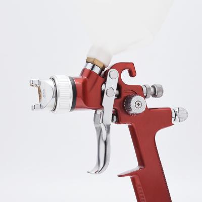 China Price HVLP AB-17 Direct Red Original Gun Paint Spray Gun China Paint Gun Manufacturer Spray Gun For Garden for sale