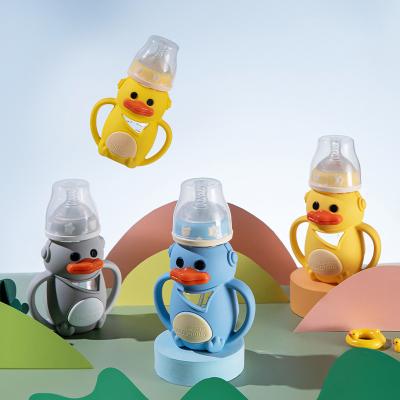 China BPA Free Baby Feeder 260ml Baby Feeder Hot Selling Infant Milk Bottle Milk Bottle Safe New Design for sale